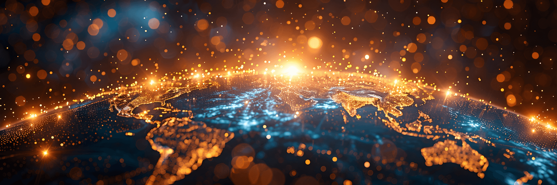 파트너 리스트 페이지 배경 이미지 - 전 세계 파트너 네트워크를 보여주는 배경